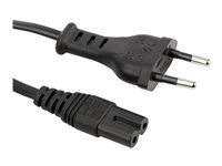 DuraCase Multi Charger AC Power Cord - Câble d'alimentation - power IEC 60320 C7 pour Europlug (M) - Europe
