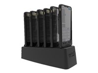 DuraSled DS860 - Avec chargeur 6 baies - scanner de code à barres - compagnon - imageur 2D - décodé - Bluetooth 2.1 EDR (pack de 6)