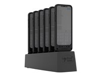 DuraSled DS800 - Avec chargeur 6 baies - scanner de code à barres - compagnon - imageur linéaire - décodé - Bluetooth 2.1 EDR (pack de 6)