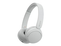 Sony WH-CH520 - Écouteurs avec micro - sur-oreille - Bluetooth - sans fil - blanc
