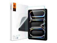 Spigen GLAS.tR Slim HD - Protection d'écran pour tablette - verre - clair - pour Apple 11-inch iPad Pro (M4)