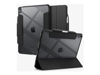 Spigen Ultra Hybrid Pro - Flip cover for tablet - polycarbonate (PC) - black - for Apple 13-inch iPad Air (M2, M3)