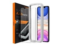 Spigen GLAS.tR AlignMaster - Protection d'écran pour téléphone portable - facile à utiliser - verre (pack de 2) - pour Apple iPhone 11, XR