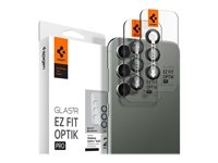 Spigen GLAS.tR EZ Fit Optik Pro - Protecteur d'objectif pour téléphone portable - verre - couleur de cadre noir - pour Samsung Galaxy S23+