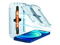 Spigen GLAS.tR EZ Fit - Protection d'écran pour téléphone portable - verre - 6.1" - clair - pour Apple iPhone 12 Pro