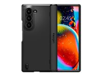 Spigen Slim Armor Pro - Flip cover voor mobiele telefoon - impactschuim, polycarbonaat (PC) - zwart - voor Samsung Galaxy Z Fold6