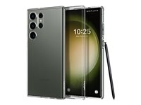 Spigen Liquid Crystal - Achterzijde behuizing voor mobiele telefoon - thermoplastic polyurethaan (TPU) - kristalhelder - voor Samsung Galaxy S23 Ultra