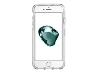 Spigen Ultra Hybrid 2 Series - Achterzijde behuizing voor mobiele telefoon - polycarbonaat, thermoplastic polyurethaan (TPU) - kristalhelder - voor Apple iPhone 7, 8