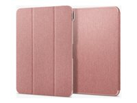Spigen Urban Fit - Flip cover voor tablet - nylon, gebreide stof - rosegoud - voor Apple 11-inch iPad Pro (M4)
