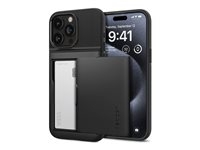 Spigen iPhone 15 Pro Slim Armor CS Black