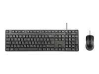 Targus Full size Wired Keyboard and Mouse Combo (ES) Black