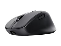 ZEVO FAST RECH MULTI-WRLS MOUSE BLK