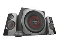 Trust GXT 38 - Système de haut-parleur - pour PC - Canal 2.1 - 60 Watt (Totale)