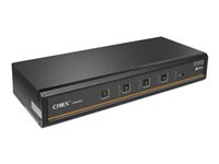 Cybex SC940DVI - Commutateur écran-clavier-souris/audio - sécurisé - 4 x DVI / audio - 2 utilisateurs locaux - de bureau - Conformité TAA - pour Active Front Panel AFP0004
