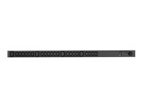 Vertiv Geist Basic VP7551 - Voedingsverdeeleenheid (rack-uitvoering) - 230 Volt wisselstroom V - 3.6 kW - input: IEC 60309 2P+E - uitgangen: 24 (20x IEC 60320 C13, 4 x IEC 60320 C19) - 0U - matzwart