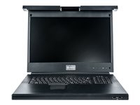 Avocent Accès au rack local - Console KVM - USB - 19" (18.5" visualisable) - rack-montable - 1366 x 768 @ 60 Hz - 250 cd/m² - 1000:1 - VGA - 1U