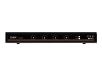 Cybex SC940DPHC - Commutateur écran-clavier-souris/audio/USB - 4 x KVM / audio / USB - de bureau