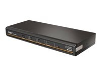 Cybex SC840DP - Commutateur écran-clavier-souris/audio/USB - 4 x KVM / audio / USB - 1 utilisateur local