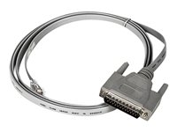 Cyclades - Câble RS-232 série (DCE) - RJ-45 (M) pour DB-25 (M) - pour Cyclades 48, 64, Ze Host; AlterPath ACS-16, 32, SM100; Cyclom 16YeP/RJ45, 32YeP/RJ45; TS
