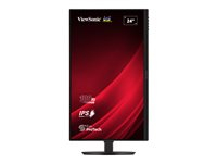 ViewSonic VG2408A - LED-monitor - 24" (23.8" zichtbaar) - 1920 x 1080 Full HD (1080p) @ 100 Hz - IPS - 250 cd/m² - 1300:1 - 5 ms - HDMI, VGA, DisplayPort - luidsprekers