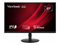 ViewSonic VG2708A - Écran LED - 27" - 1920 x 1080 Full HD (1080p) @ 100 Hz - IPS - 250 cd/m² - 1300:1 - 5 ms - HDMI, VGA, DisplayPort - haut-parleurs