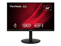 ViewSonic VG2409U-2 - Écran LED - 24" - 1920 x 1080 Full HD (1080p) @ 100 Hz - IPS - 350 cd/m² - 1300:1 - HDR10 - 4 ms - HDMI, DisplayPort, USB-C - haut-parleurs