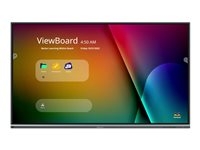 ViewSonic ViewBoard IFP8650-5F - Classe de diagonale 86" 50-5F Series écran LCD rétro-éclairé par LED - signalétique numérique interactive - avec écran tactile (multi-touch) / capacité PC en option (slot-in) - 4K UHD (2160p) 3840 x 2160 - LED à éclairage direct