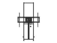 Viewboard elektrische wandlift 65IN t/m 86IN 65cm hoogteverstelling anti-bots functie max. 75kg zwart