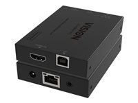 Vision TC-HDMIIPTX/3 - Rallonge KVM / audio / série / USB / infrarouge - émetteur - plus de CAT 6 - USB - jusqu'à 150 m