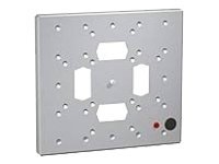 Vogel's Professional FAU 3125 - Bevestigingscomponent (adapterplaat) - voor plat scherm - zilver, aluminium - schermgrootte: 23"-40"