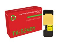 Xerox - Jaune - compatible - boîte - remanufacturé - cartouche de toner (alternative pour : Kyocera TK-5240Y) - programme de retours Green World Alliance