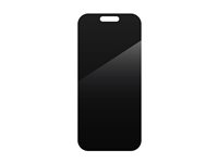 ZAGG InvisibleShield Glass Elite Privacy - Protection d'écran pour téléphone portable - verre - avec filtre de confidentialité - à double sens - pour Apple iPhone 16 Pro