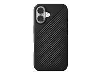 ZAGG Luxe Snap - Coque de protection pour téléphone portable - compatibilité avec MagSafe - noir - pour Apple iPhone 16