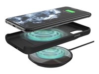 mophie Juice Pack access - Boîtier de batterie coque de protection pour téléphone portable - noir - pour Apple iPhone 11 Pro Max