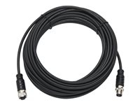 Zebra - Serial / power cable - 4 pin M12 (F) to 4 pin M12 (M) - 10 m - for Zebra FXR90