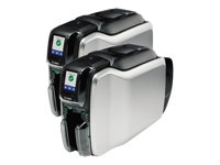 Zebra ZC300 - Printer voor kunststof kaarten - kleur - Dubbelzijdig - kleursublimatie/thermische overdracht - CR-80 Card (85.6 x 54 mm) - 300 dpi - tot 900 kaarten/uur (mono) / tot 200 kaarten/uur (kleur) -capaciteit: 100 kaarten - USB 2.0, LAN