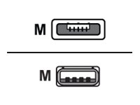 Zebra - Câble USB - USB (M) pour Micro-USB Type A (R) - 1.83 m - pour ZQ500 Series ZQ510, ZQ520