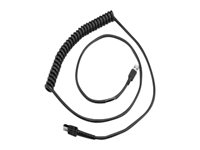 Zebra - USB cable - USB (M) - 1.2 A - 2.74 m - coiled - for Zebra DS3608-ER; XBOOK L10; XPAD L10; XSLATE L10