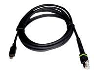 Zebra - USB cable - 24 pin USB-C (M) to RJ-45 (M) - 1.2 A - 2.13 m