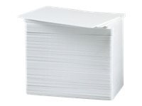 Zebra - Polyvinylchloride (PVC) - wit - CR-80 Card (85.6 x 54 mm) 500 stuks kaarten - voor Zebra P100i, P110i, P110m, P120i, P330i, P330m, P430i; ZXP Series 8