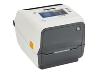 Zebra ZD621t-HC - Label printer - thermal transfer - Roll (11.8 cm) - 300 dpi - up to 152 mm/sec - USB 2.0, LAN, serial, USB host - white