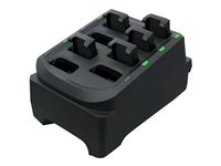 Zebra 8-Slot Battery Charger - Battery charger - for P/N: BTRY-RS51-4MA-01, BTRY-RS51-4MA-10, (required - not included) CBL-DC-388A1-01, PWR-BGA12V50W0WW, SYM-5016000220R50-16000-220R