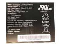 Zebra - Tabletbatterij - lithium-polymeer - 4950 mAh - 38.1 Wu - voor Zebra ET51, ET56