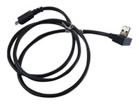 Zebra - Câble USB - USB (M) incliné pour 24 pin USB-C (M) - USB 2.0 - 1.1 m - pour Zebra MC27