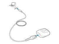 Zebra - USB cable - USB (M) straight to RJ-50 (M) angled - 61 cm