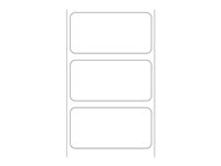 Zebra Z-Perform 1000D - Paper - permanent adhesive - uncoated - 38.1 x 19.05 mm 39600 label(s) (12 roll(s) x 3300 labels