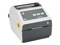 Zebra ZD421t-HC - Etiketprinter - thermische overdracht - rol (11,2 cm) - 300 dpi - tot 102 mm/sec - USB 2.0, USB host, LAN - wit