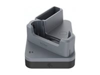 Charge-Only ShareCradle for one TC701 device and one spare battery. Sold Separately: USB-C Cable (CBL-EC5X-USBC3A-01) Country-specific 45W Power Supply Adaptor.