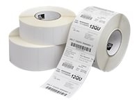 Zebra Z-Ultimate 3000T - Polyester - glossy - permanent acrylic adhesive - silver - 76 x 76 mm 11340 label(s) (6 roll(s) x 1890 labels - for Zebra 110, 140, 220, Z4Mplus, Z6MPlus, ZM400, ZM600; Xi Series 140, 170; Z Series ZM600