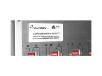 Zebra Confidex Silverline Blade II M730 ETSI - Polyethyleentereftalaat (PET) - High Tack-kleefmiddel -, EPC Class 1 Gen 2, ISO/IEC 18000-6C, 865-869 MHz, 128 bits - wit - 60 x 25 mm 400 stuks (1 rol(len) x 400 RFID-labels - voor ZT400 Series ZT410, ZT411, ZT420, ZT421